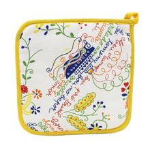 Load image into Gallery viewer, 100% Cotton Kitchen Apron, Oven Mitt and Pot Holder Set - Various Colors