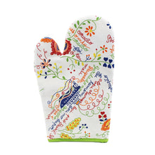 Load image into Gallery viewer, 100% Cotton Kitchen Apron, Oven Mitt and Pot Holder Set - Various Colors