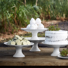 Load image into Gallery viewer, Costa Nova Pearl 11" White Footed Plate