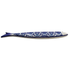 Load image into Gallery viewer, Blue Tile Azulejo Decorative Ceramic Portuguese Sardine