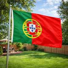 Load image into Gallery viewer, Portugal National Flag 3' x 5' – Portuguese Flag with Coat of Arms
