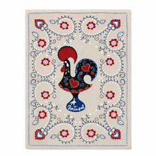 Load image into Gallery viewer, Portuguese Barcelos Rooster Tea Towels – Set of 2, 100% Cotton Kitchen Dish Towels (25" x 19")
