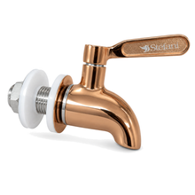 Load image into Gallery viewer, Stefani Rose Gold Stainless Steel Water Filter Spigot Tap – Faucet for Terracotta Clay Filters