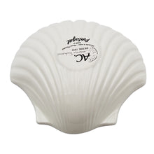 Load image into Gallery viewer, Portuguese Ceramic Sea Shell Dish with Rooster and Hand-Painted Floral Design