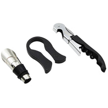 Load image into Gallery viewer, Official Sporting CP Wine Set with Gift Box - Corkscrew, Foil Cutter, and Pourer