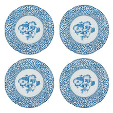 Load image into Gallery viewer, Vista Alegre Coralina Blue Dessert Plate, Set of 4