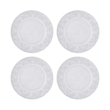 Load image into Gallery viewer, Bordallo Pinheiro Rua Nova Antique White Dinner Plate, Set of 4

