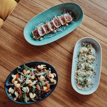 Load image into Gallery viewer, Casa Alegre Gemstone Jade Deep Plate, Set of 4