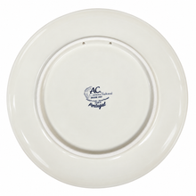 Load image into Gallery viewer, Hand-Painted Portuguese Ceramic Plate – Mixed Azulejo Design, 10.5"