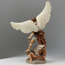 Load image into Gallery viewer, St. Michael the Archangel Statue – Catholic Resin Figurine with Sword, 15”