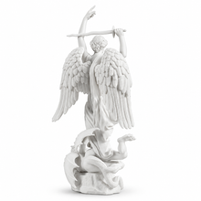 Load image into Gallery viewer, St. Michael the Archangel Statue, Catholic Figurine with Sword, 15"