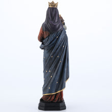 Load image into Gallery viewer, Black Madonna and Infant Jesus Statue – Catholic Marian Figurine with Crown, 10.5”