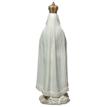 Load image into Gallery viewer, Our Lady of Fatima Figurine with Crown and Rosary
