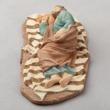 Load image into Gallery viewer, Sleeping Saint Joseph Figurine – Religious Statue of St. Joseph Resting on Blanket