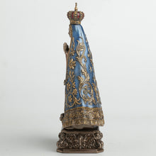 Load image into Gallery viewer, Our Lady of Aparecida Statue – Catholic Cold Cast Bronze Figurine, 9.5”