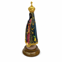Load image into Gallery viewer, Hand-Painted Our Lady of Aparecida Catholic Statue, Patroness of Brazil
