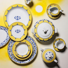 Load image into Gallery viewer, Vista Alegre Castelo Branco Breakfast Cup & Saucer, Set of 4