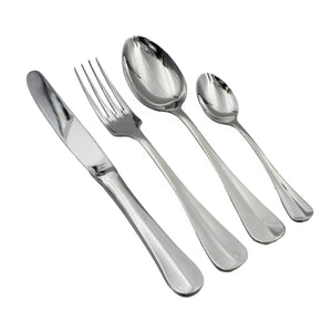 Dalper Baguette 24-Piece Silverware Flatware Cutlery Stainless Steel 6 Person Set