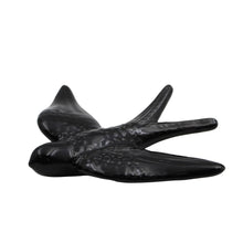 Load image into Gallery viewer, Hand-painted Portuguese Ceramic Black Swallow, Set of 2
