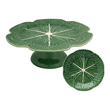 Load image into Gallery viewer, Bordallo Pinheiro Cabbage Cake Serving Set
