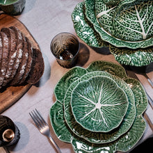 Load image into Gallery viewer, Bordallo Pinheiro Cabbage Charger Plate, Set of 2