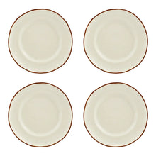 Load image into Gallery viewer, Bordallo Pinheiro Tropical Fruits Coconut Dessert Plate, Set of 4
