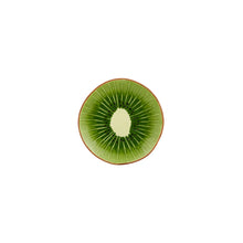 Load image into Gallery viewer, Bordallo Pinheiro Tropical Fruits Kiwi Dessert Plate, Set of 4