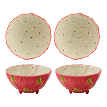 Load image into Gallery viewer, Bordallo Pinheiro Tropical Fruits Pitaya Bowl, Set of 4