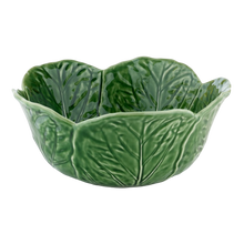 Load image into Gallery viewer, Bordallo Pinheiro Cabbage 5 Piece Salad Serving Set, Green
