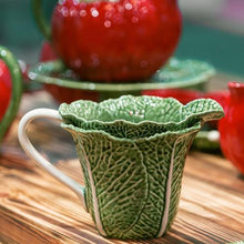 Load image into Gallery viewer, Bordallo Pinheiro Cabbage Pitcher