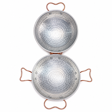 Load image into Gallery viewer, Store- Hand Hammered Portuguese Copper Cataplana Seafood Steamer