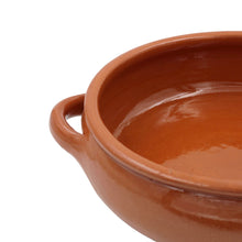 Load image into Gallery viewer, Traditional Portuguese Clay Terracotta Cazuela Cooking Pot, Casserole Baking Dish