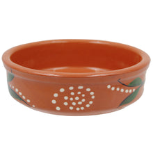 Load image into Gallery viewer, Hand-Painted Terracotta Crème Brûlée Dishes – Set of 4 Traditional Portuguese Dessert Bowls