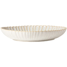 Load image into Gallery viewer, Casafina Mallorca 12" Sand Beige Low Serving Bowl