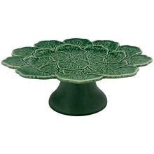 Load image into Gallery viewer, Bordallo Pinheiro Geranium Cake Stand