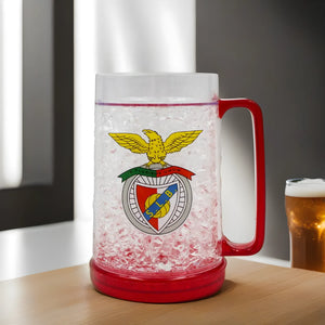 SL Benfica Ice Mug, Freeze Mug for Cold Drinks