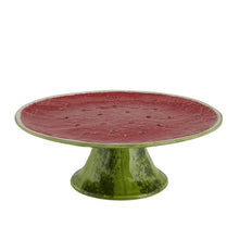 Load image into Gallery viewer, Bordallo Pinheiro Watermelon 13" Cake Stand
