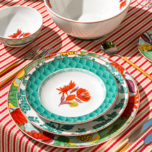 Load image into Gallery viewer, Vista Alegre Lotus Dinner Plate, Set of 4