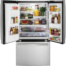 Load image into Gallery viewer, Mabe Mfo26Jspffs 26 Cu. Ft. Stainless Steel French Door Refrigerator 220-240 Volts Export Only