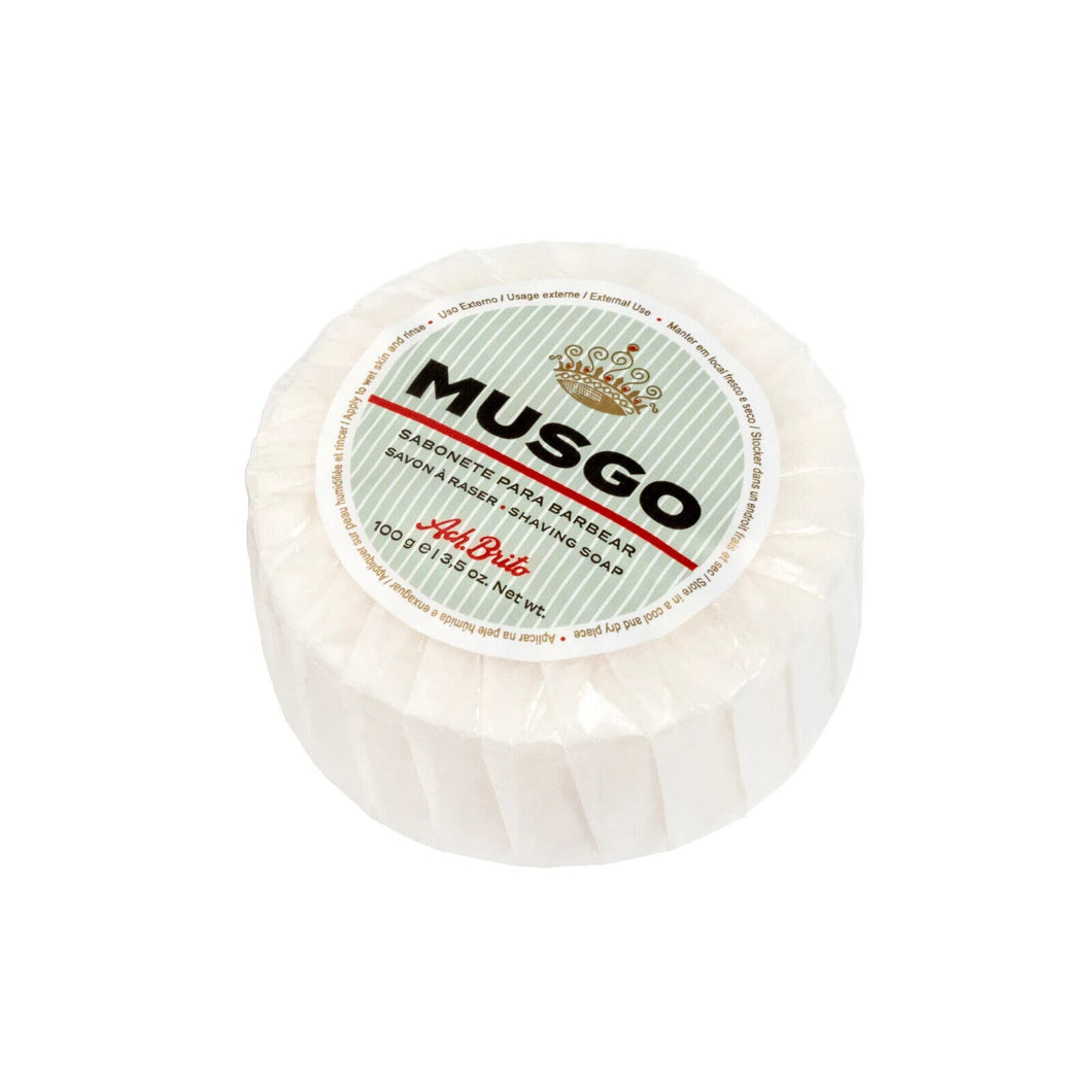 Ach Brito Musgo Shaving Soap, 100g, Made in Portugal