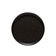 Load image into Gallery viewer, Costa Nova Nótos 7" Latitude Black Round Plate Set