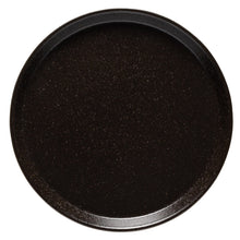 Load image into Gallery viewer, Costa Nova Nótos 12" Latitude Black Round Plate Set