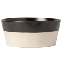 Load image into Gallery viewer, Costa Nova Nótos 10" Latitude Black Serving Bowl