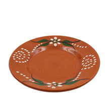 Load image into Gallery viewer, João Vale Hand-Painted Traditional Terracotta Small Dessert Plate, Set of 4