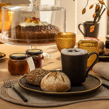 Load image into Gallery viewer, Casa Alegre Gold Stone Bronze Dinner Plate, Set of 4