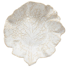 Load image into Gallery viewer, Costa Nova Silvina Fennel White Leaf Centerpiece