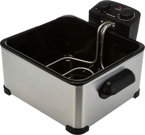 Frigidaire FDDF-1002 Dual Tray Stainless Steel Deep Fryer, 220 Volts, Not for USA