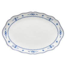 Load image into Gallery viewer, Costa Nova Vila White & Blue Large Oval Platter