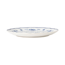 Load image into Gallery viewer, Costa Nova Vila White & Blue Salad/Dessert Plate Set