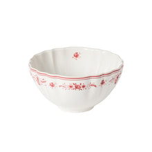 Load image into Gallery viewer, Costa Nova Vila White & Red Soup/Cereal Bowl Set